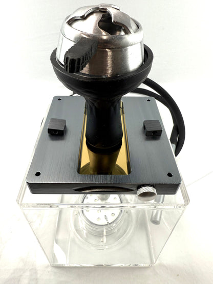 6"x6"x13" Single Hose Magnetic Hookah Cube