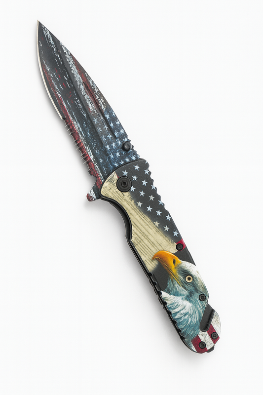 3" United Flag Blade & Handle