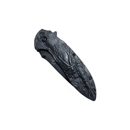 3" Black Blade / Black Dragon Handle