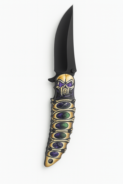 8.25" Overall in length with Belt Clip