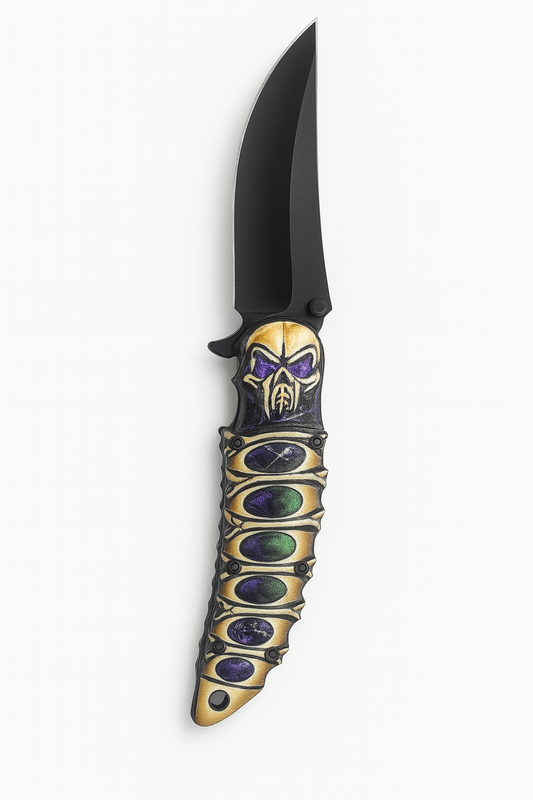 8.25" Overall in length with Belt Clip