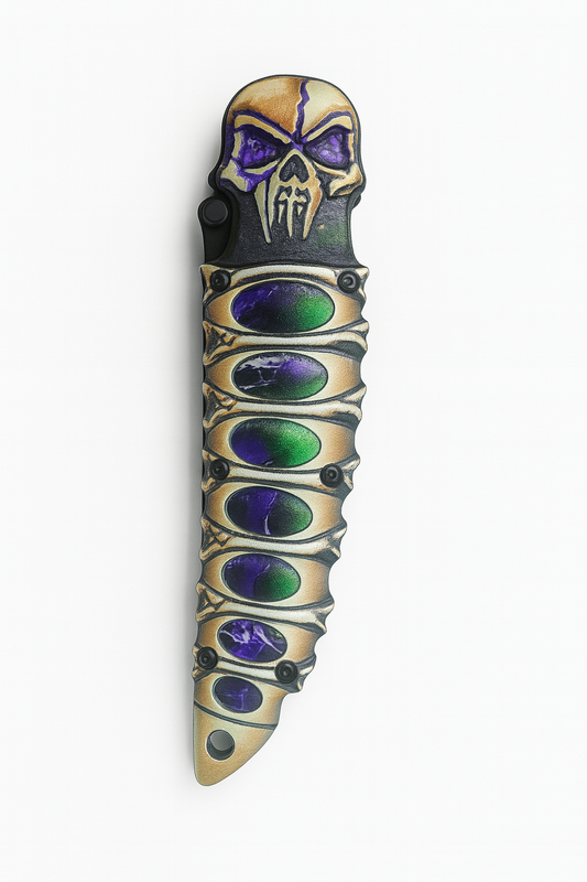 8.25" Overall in length with Belt Clip