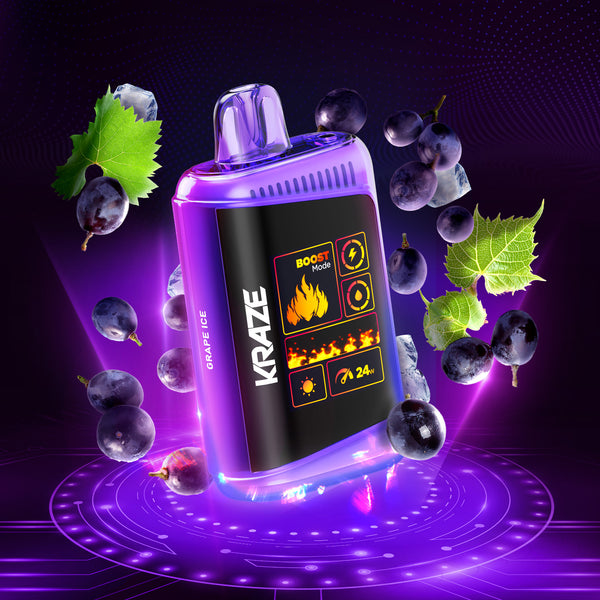Kraze HD Mega – Grape Ice