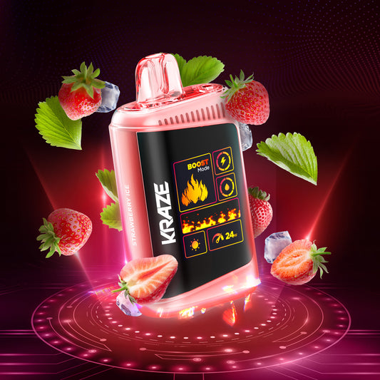 Kraze HD Mega – Strawberry Ice