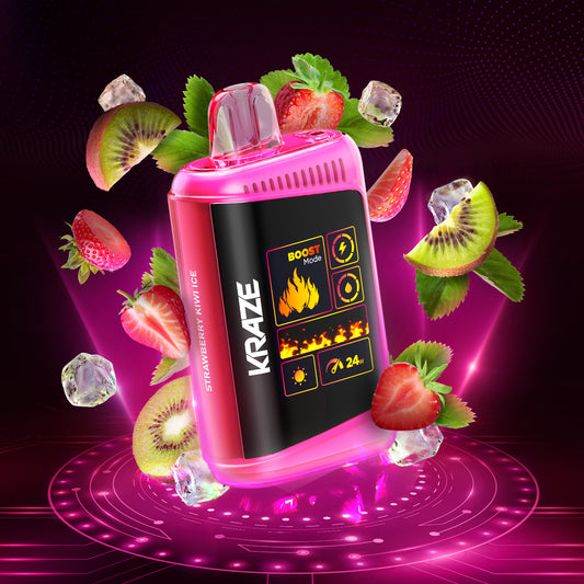 Kraze HD Mega – Strawberry Kiwi Ice