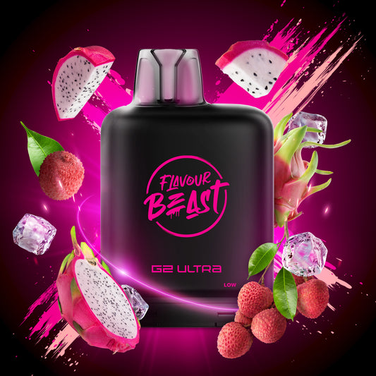 Level X Flavour Beast G2 Ultra - Dreamy Dragonfruit Lychee Iced