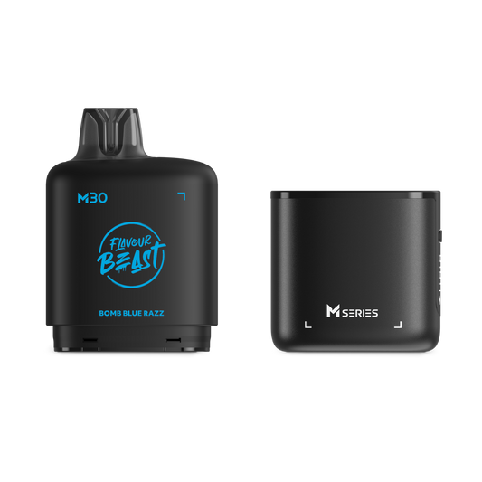 Level X Flavour Beast M Series Starter Kit - Bomb Blue Razz