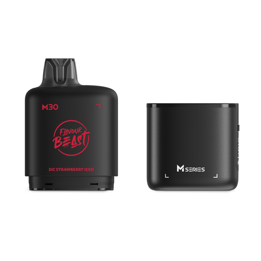 Level X Flavour Beast M Series Starter Kit - Sic Strawberry Iced