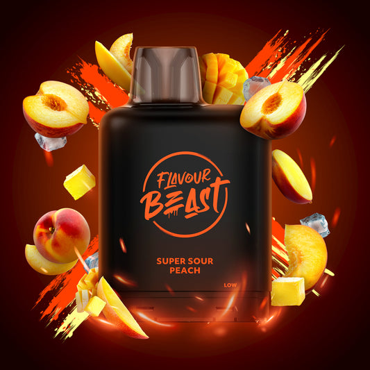 Level X Flavour Beast Boost G2 Pod - Super Sour Peach Iced