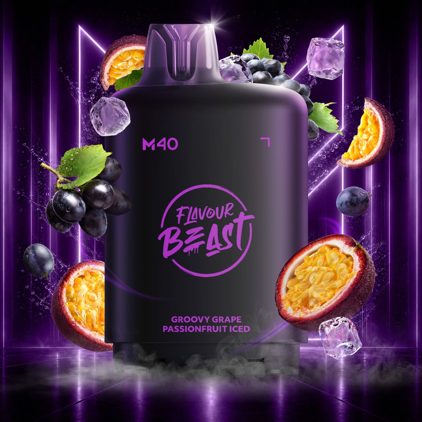 Level X M 40mL-Groovy Grape Passionfruit Iced