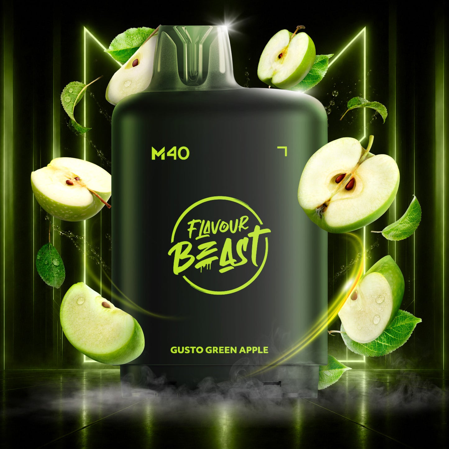 Level X M 40mL-Gusto Green Apple