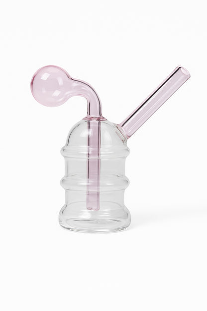 4" Mini Glass Bubbler Bong