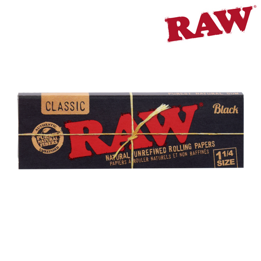 Raw Classic Black 1''1/4 Booklet