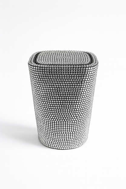 Crystal Diamond Car Ashtray with Lid