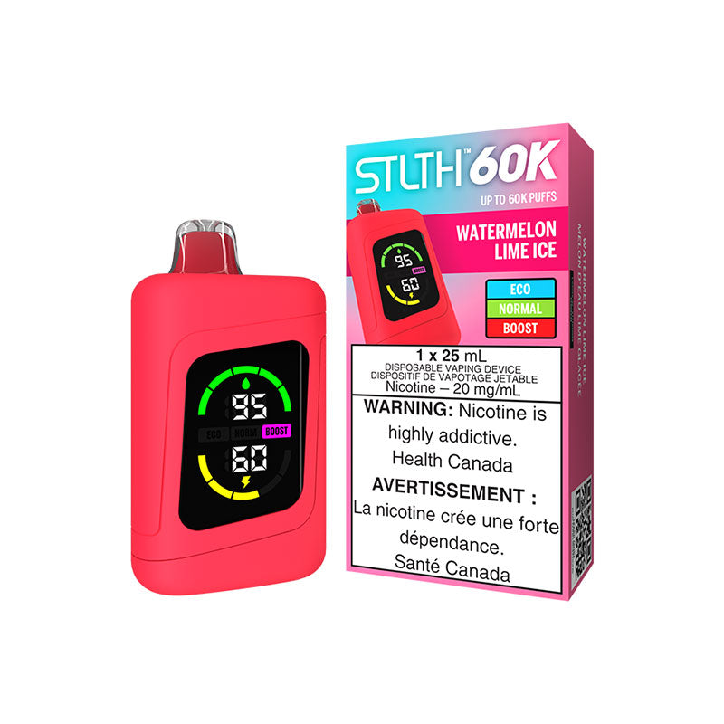 STLTH 60K DISPOSABLE - WATERMELON LIME ICE