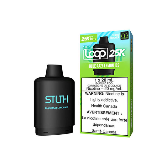 STLTH LOOP 25K POD- BLUE RAZZ LEMON ICE