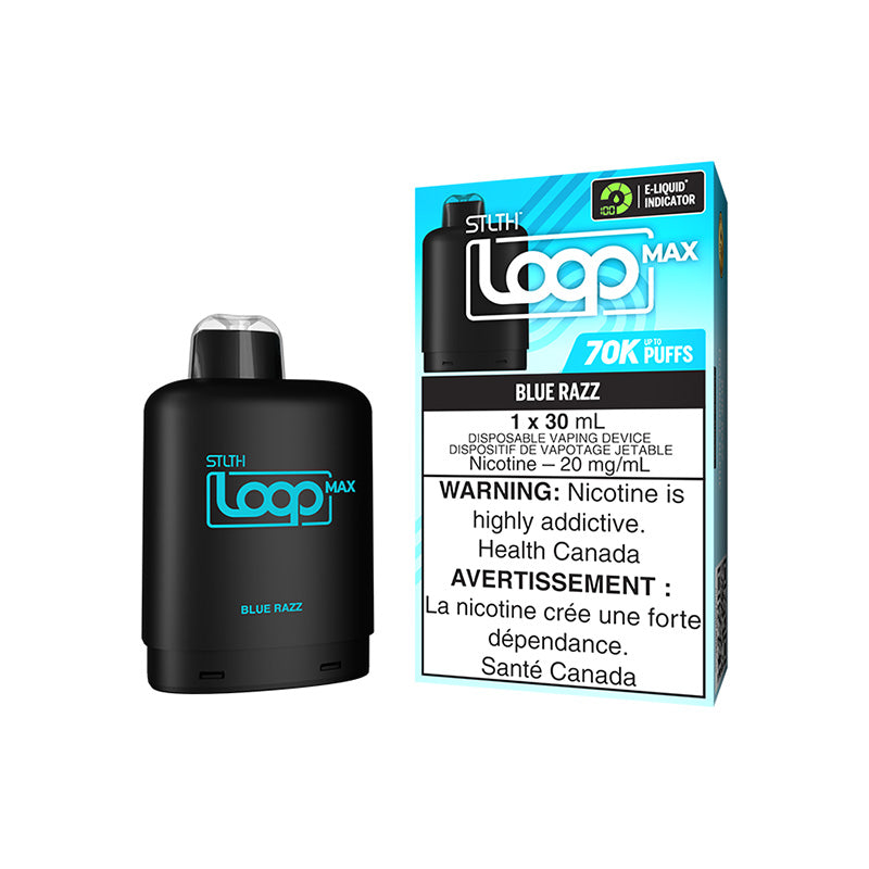 STLTH LOOP MAX POD- BLUE RAZZ