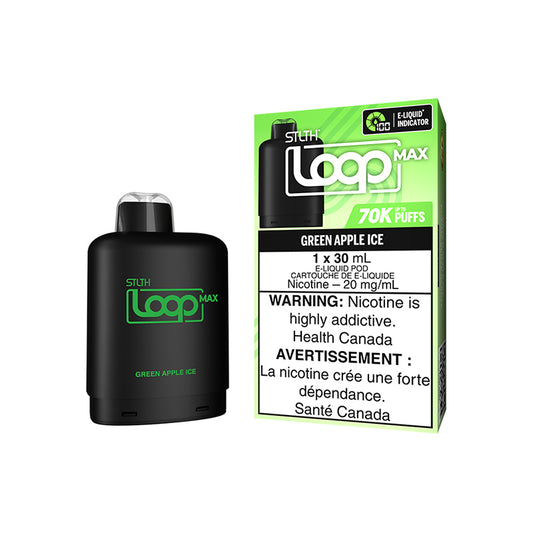 STLTH LOOP MAX POD- GREEN APPLE ICE