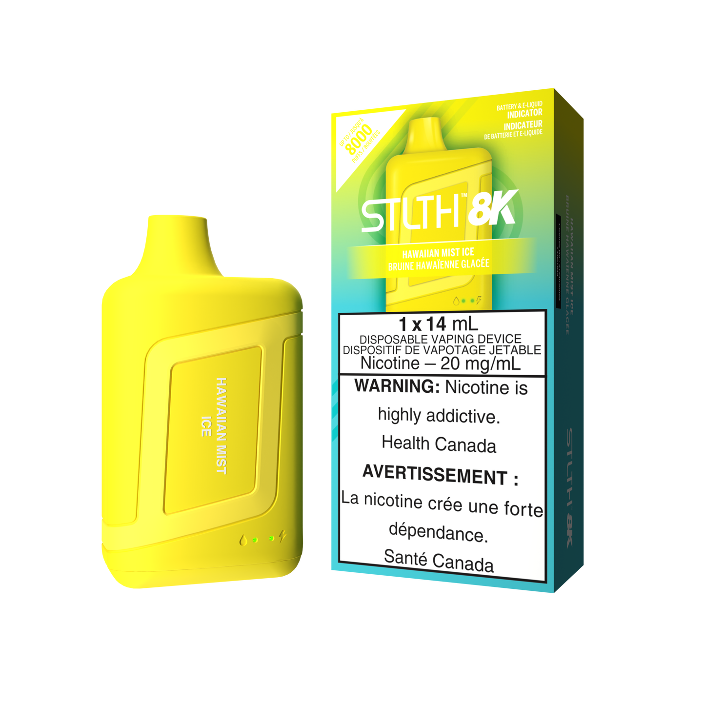 STLTH 8K PRO DISPOSABLE - HAWAIIAN MIST ICE