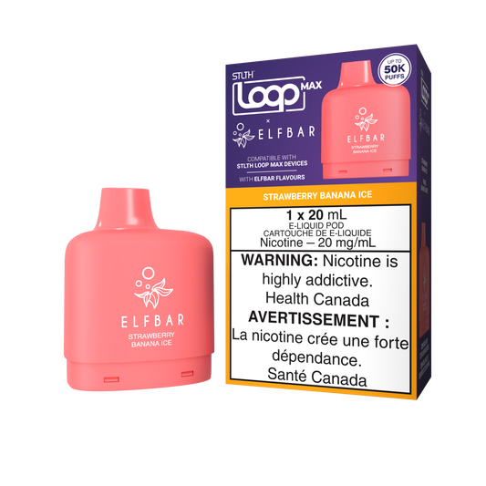 STLTH LOOP MAX X ELFBAR-STRAWBERRY BANANA ICE
