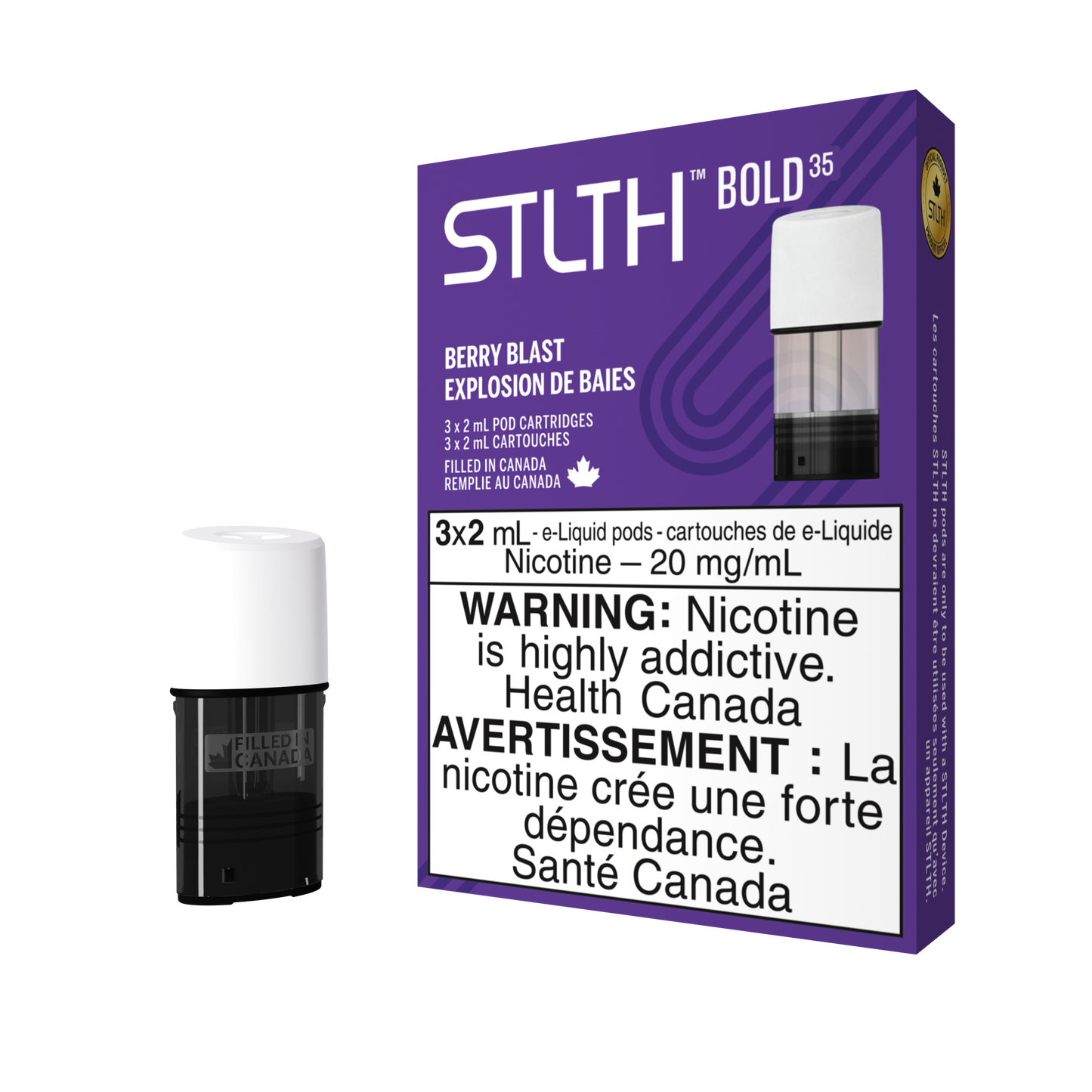 STLTH POD BERRY BLAST-BOLD 50