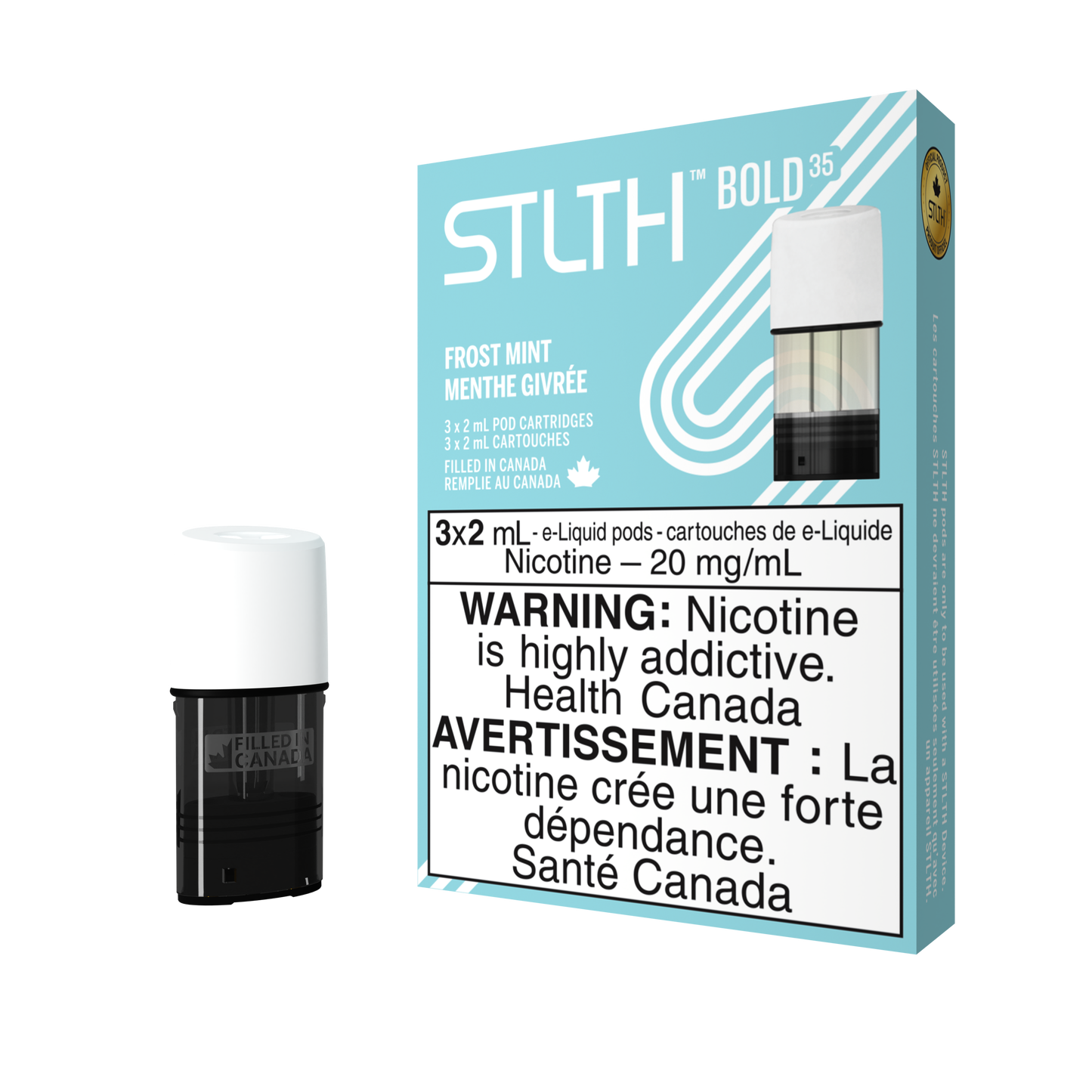 STLTH POD PACK FROST MINT-BOLD 50