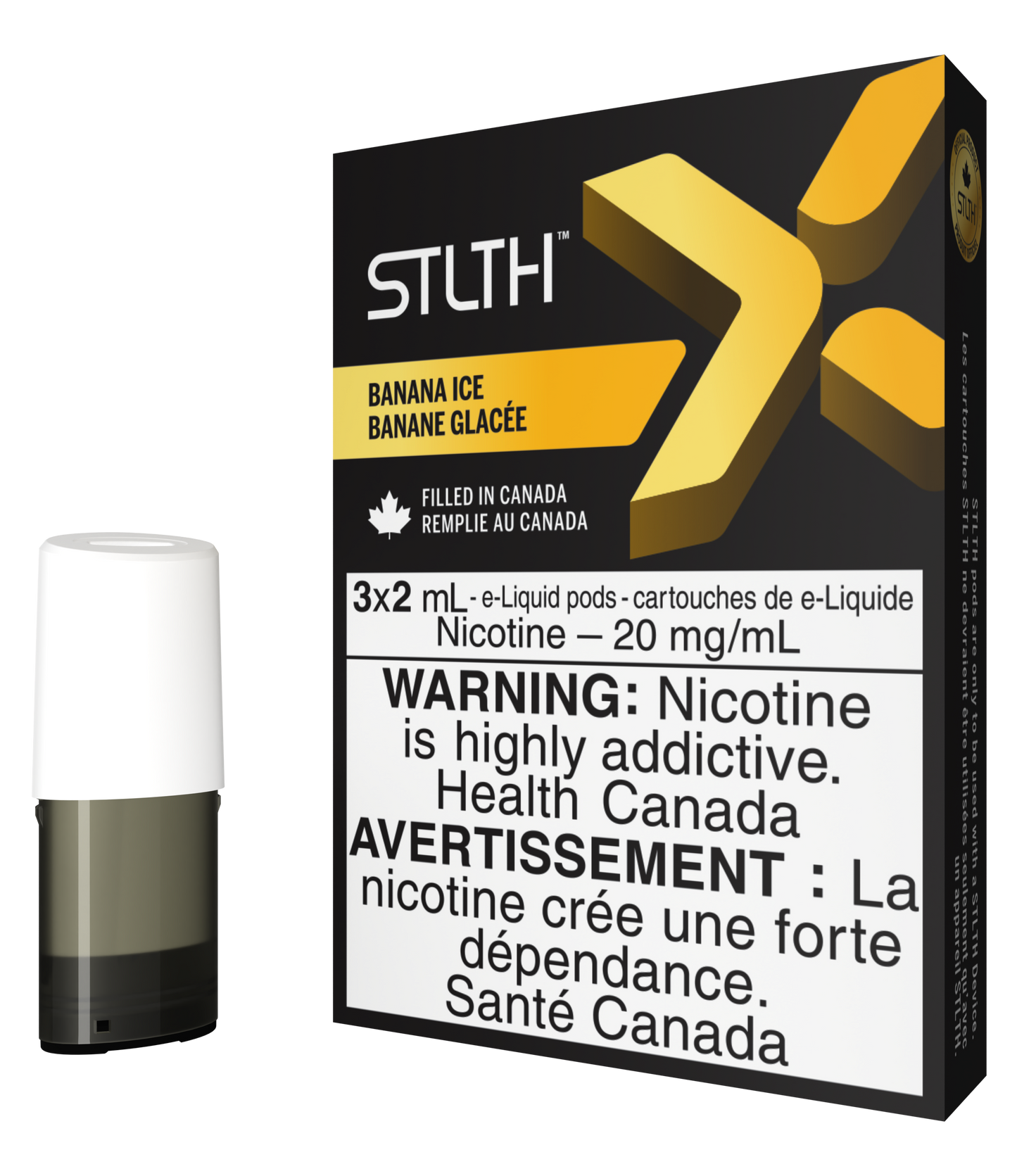 STLTH X POD PACK BANANA ICE (3 PACK)