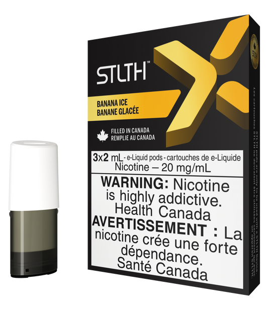 STLTH X POD PACK BANANA ICE (3 PACK)