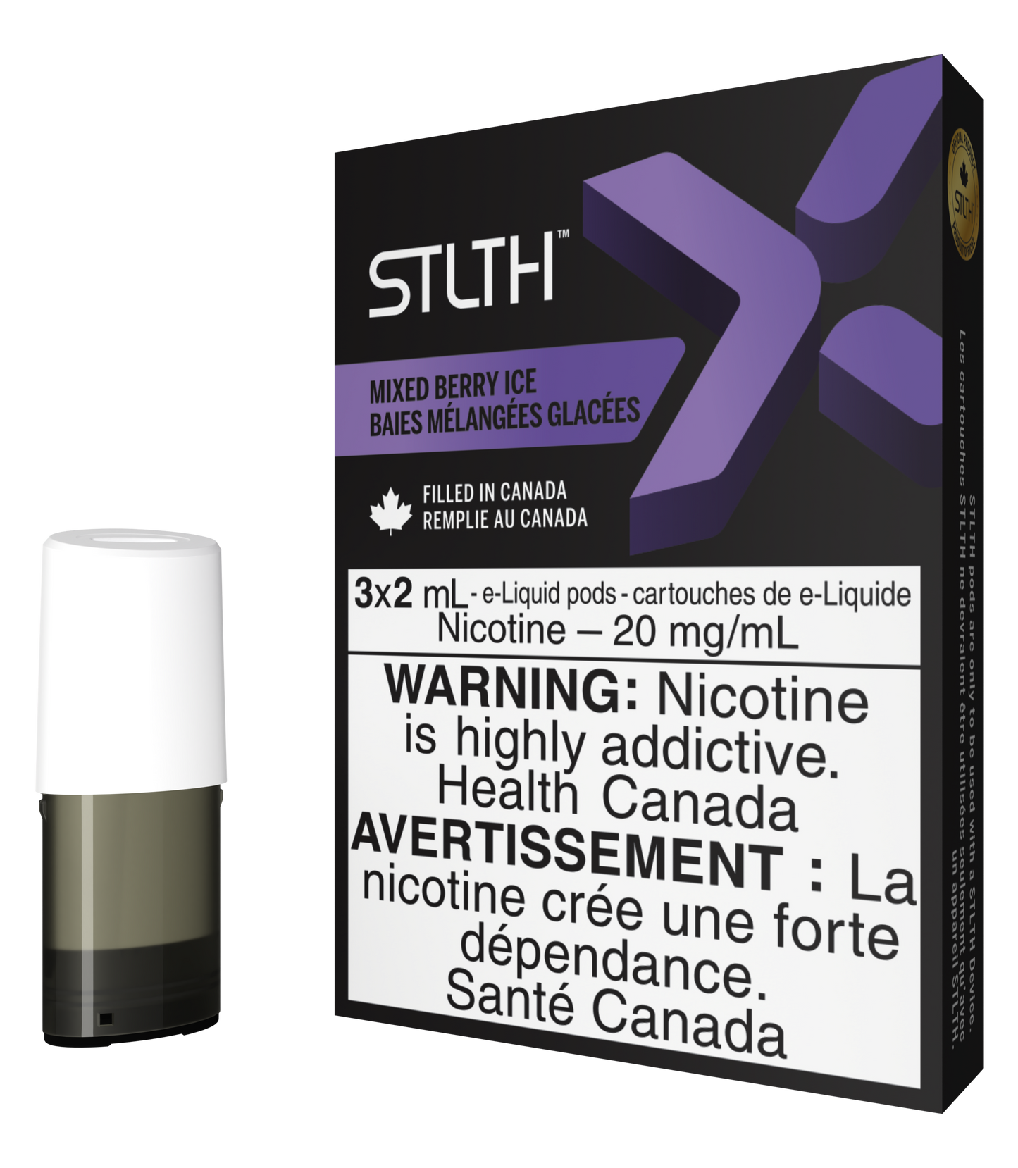 STLTH X POD PACK MIXED BERRY ICE (3 PACK)