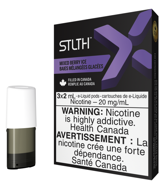 STLTH X POD PACK MIXED BERRY ICE (3 PACK)