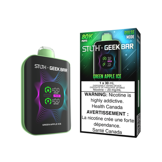 STLTH X GEEK BAR DISPOSABLE - GREEN APPLE ICE