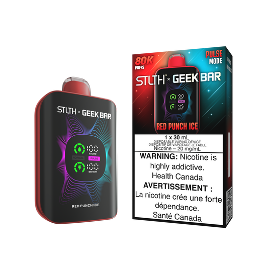 STLTH X GEEK BAR DISPOSABLE - RED PUNCH ICE