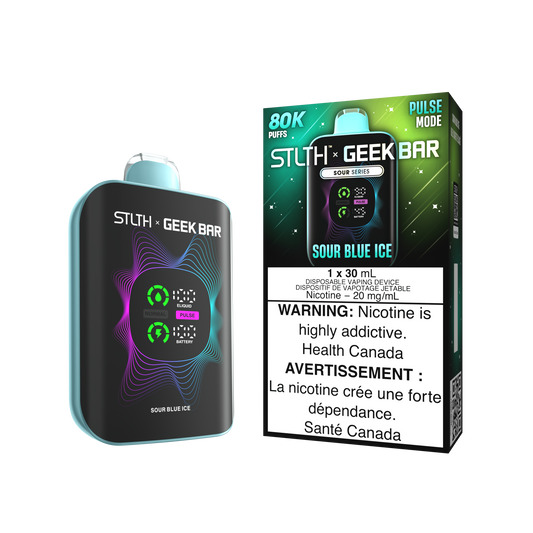 STLTH X GEEK BAR DISPOSABLE - SOUR BLUE ICE