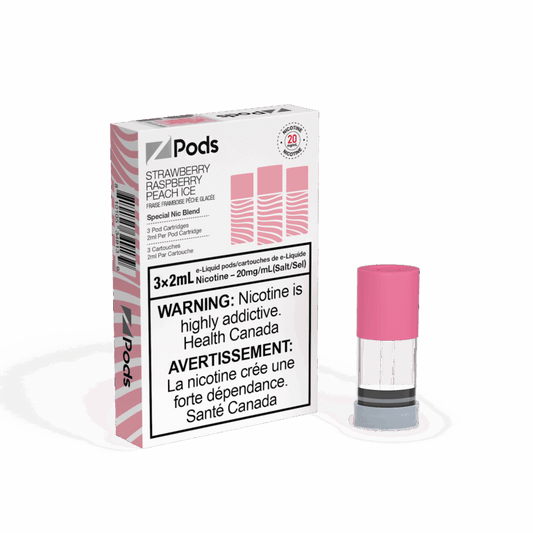 Strawberry Raspberry Peach Ice