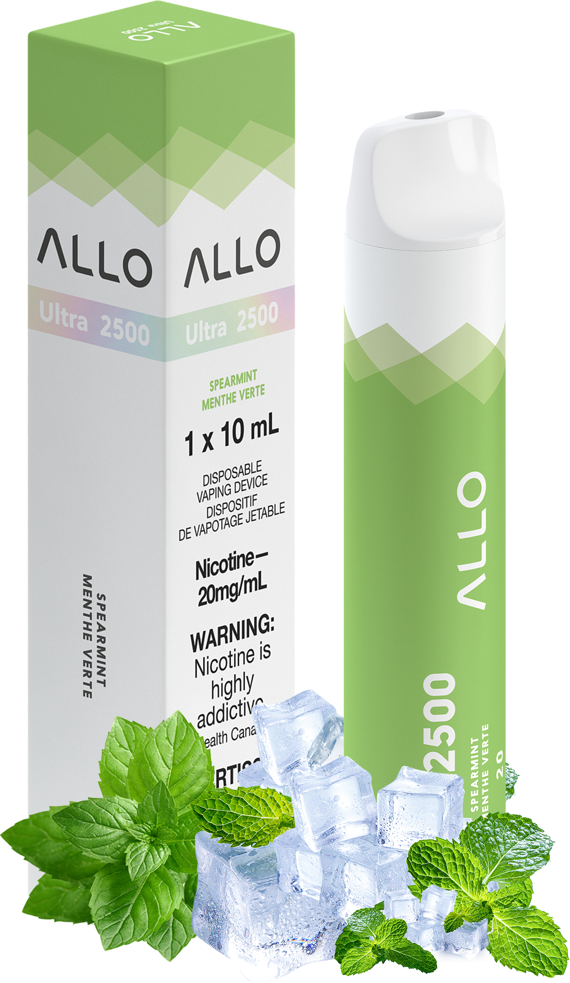 Allo Ultra 2500- Spearmint