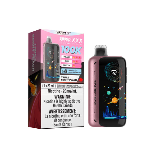 Ripper XXX-Triple Berry Peach 100K