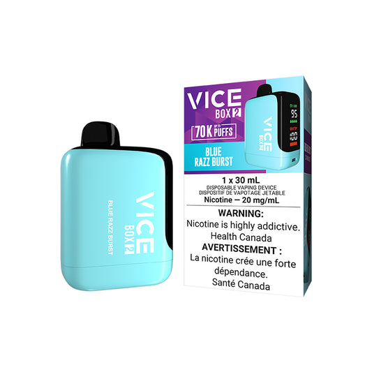 VICE 70K-BLUE RAZZ BURST