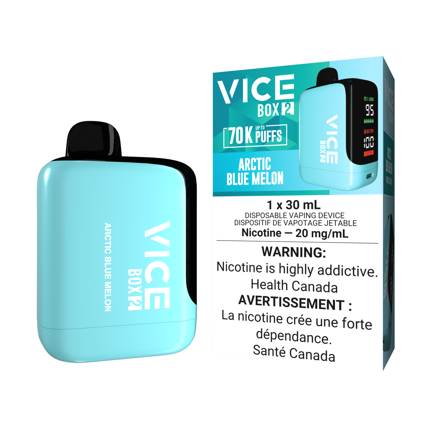 VICE 70K-ARCTIC BLUE MELON