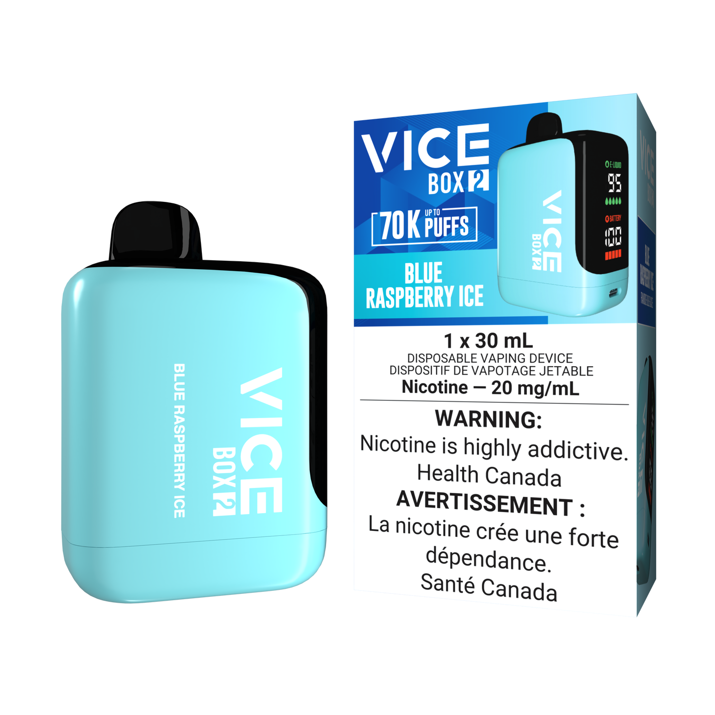 VICE 70K - BLUE RASPBERRY ICE