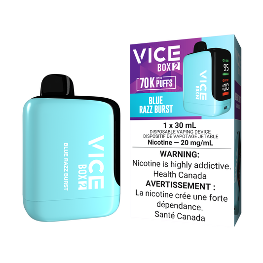 VICE 70K- BLUE RAZZ BURST