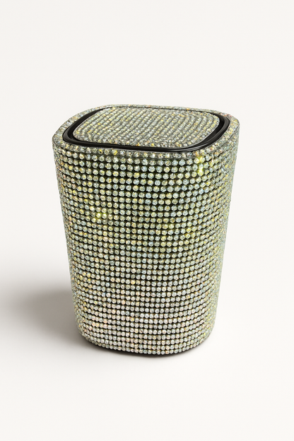 Crystal Diamond Car Ashtray with Lid