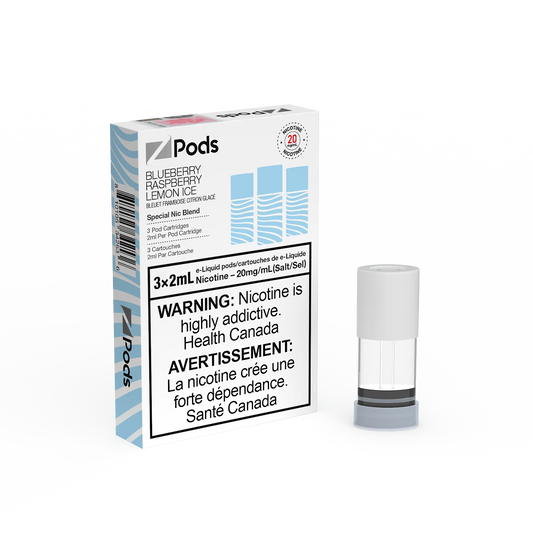 Blueberry Raspberry Lemon Ice