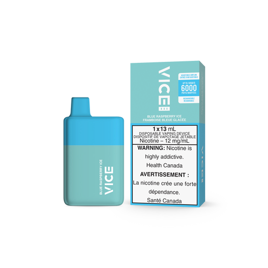 VICE 6000 DISPOSABLE - BLUE RASPBERRY ICE