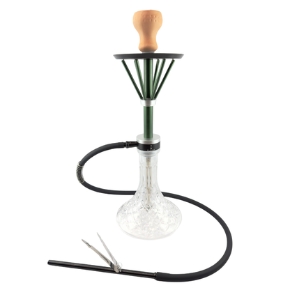 23" Mona Single Hose Tapered Wide Base Hookah