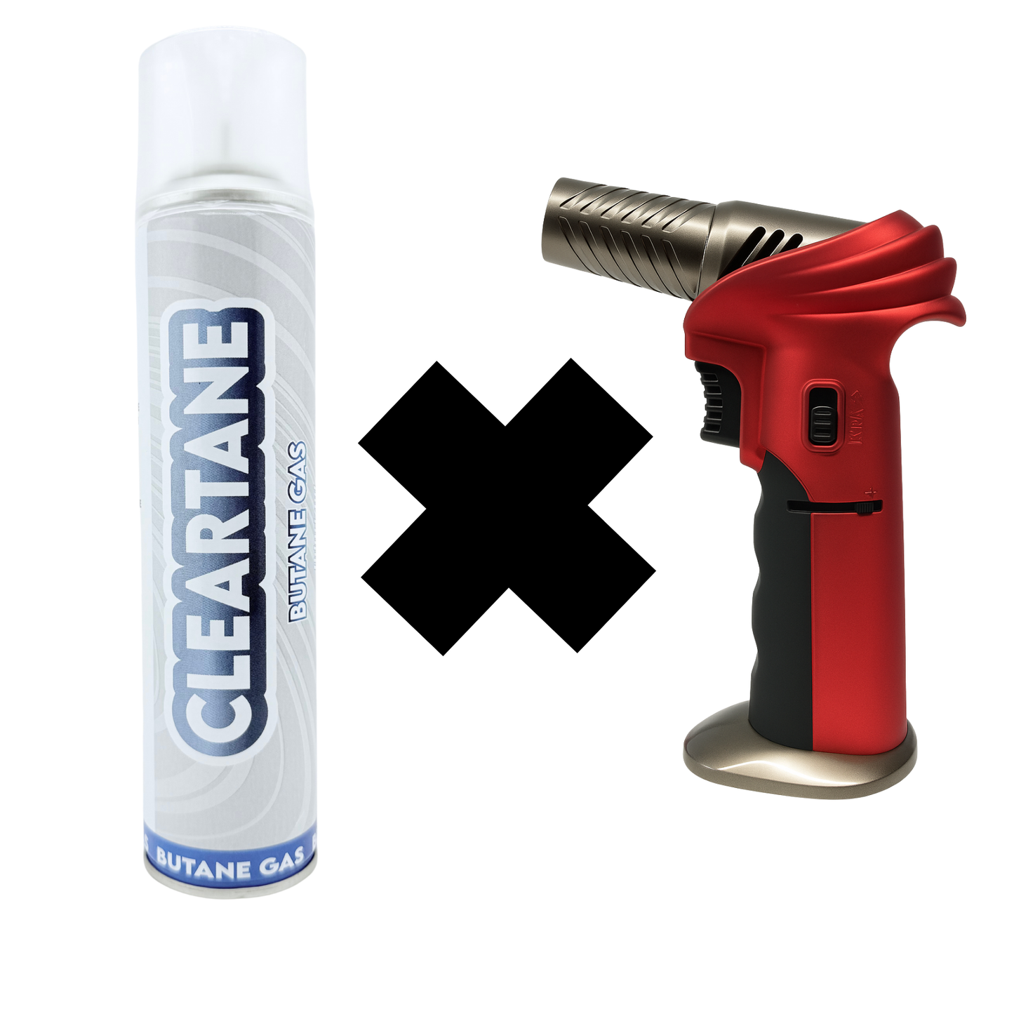 Butane Torch X Butane Bottle