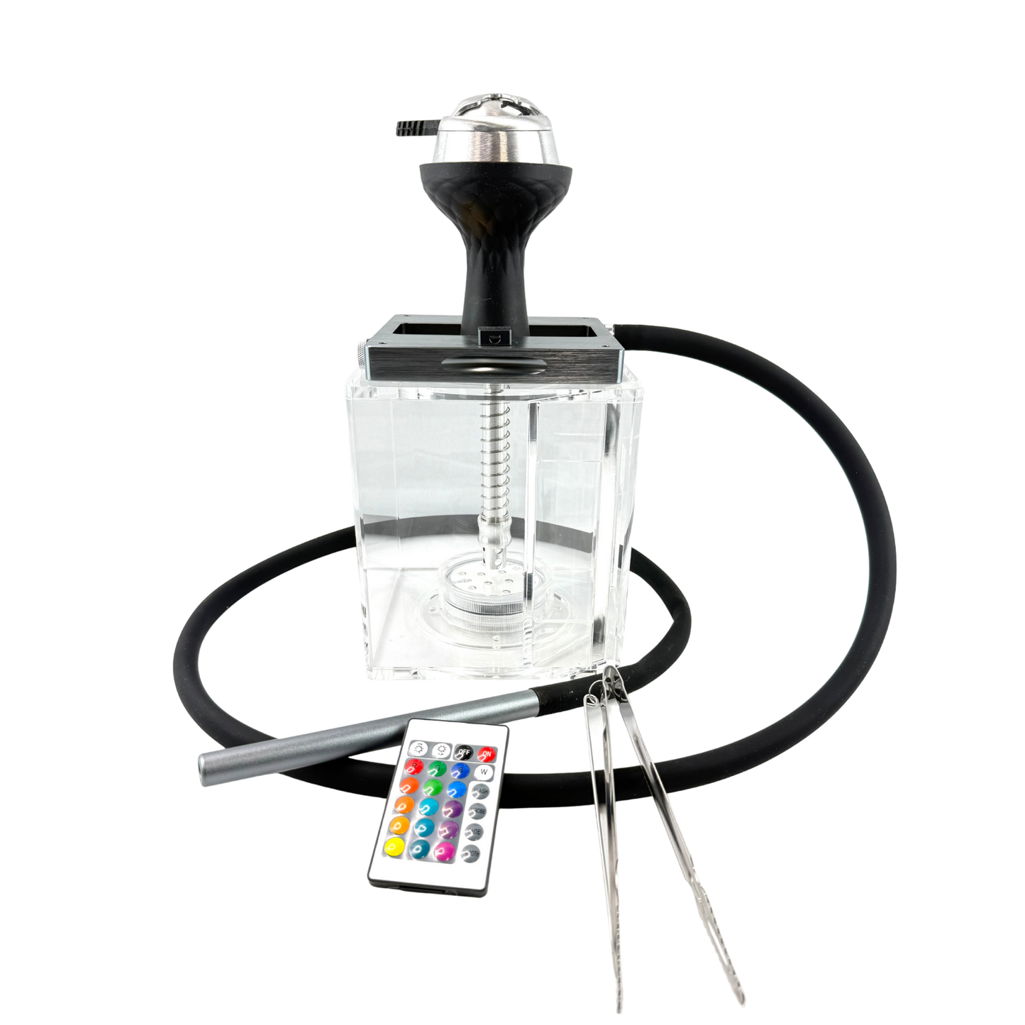 6"x6"x13" Single Hose Magnetic Hookah Cube