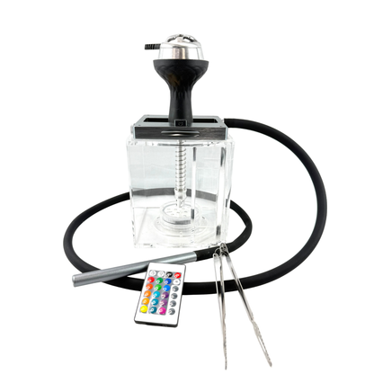 6"x6"x13" Single Hose Magnetic Hookah Cube