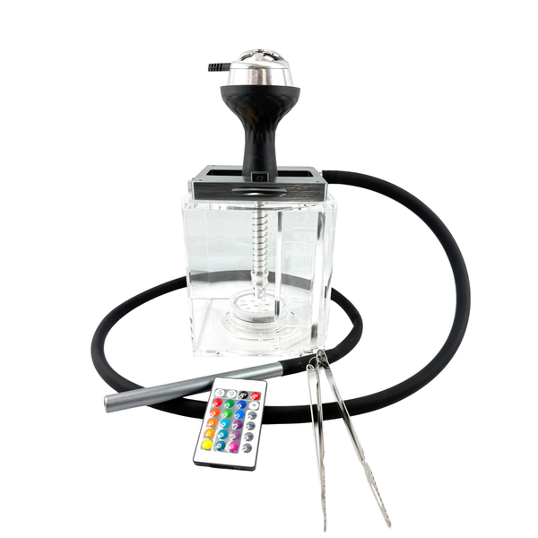 6"x6"x13" Single Hose Magnetic Hookah Cube