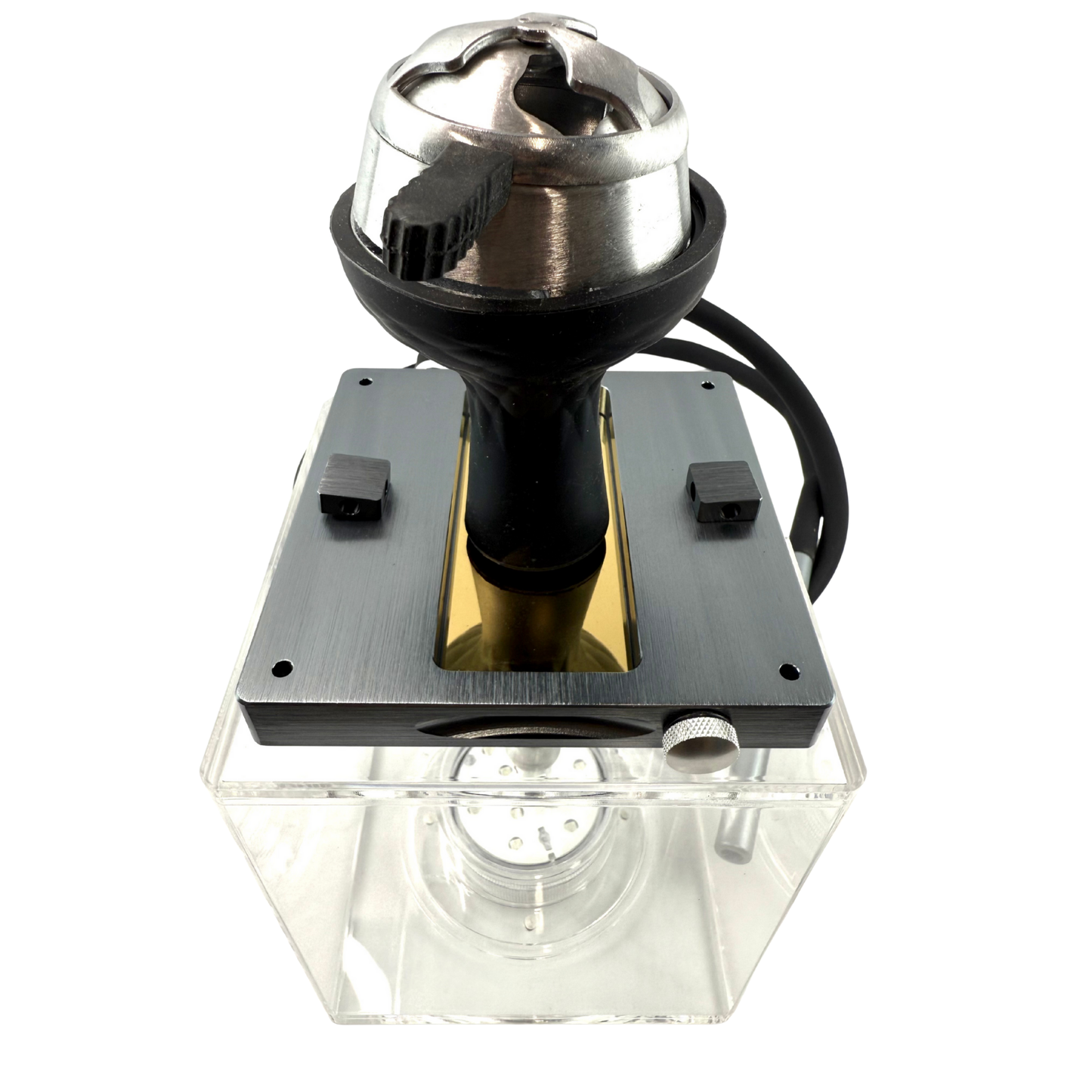 6"x6"x13" Single Hose Magnetic Hookah Cube