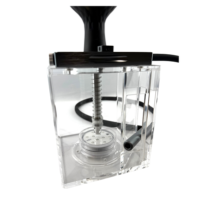 6"x6"x13" Single Hose Magnetic Hookah Cube